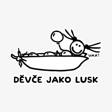 Potisk 1257 - DĚVČE JAKO LUSK