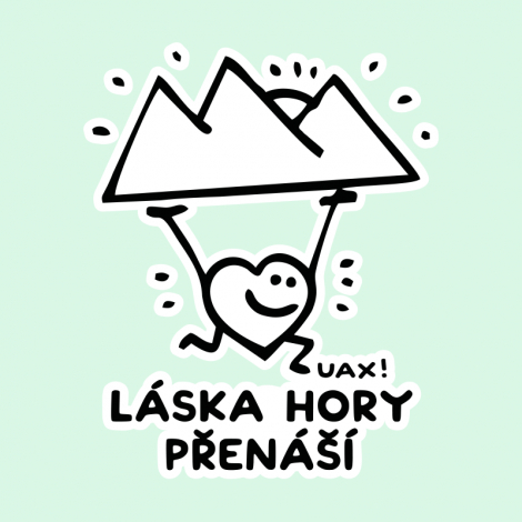 Design 1264 - LÁSKA HORY PŘENÁŠÍ