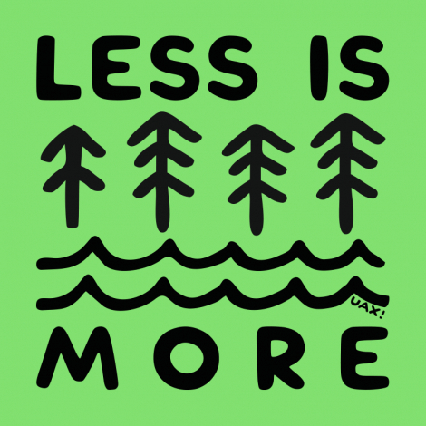 Potisk 1278 - LESS IS MORE