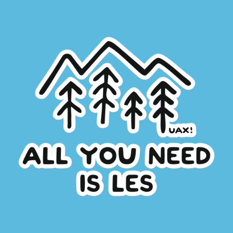 Potisk 1279 - ALL YOU NEED IS LES