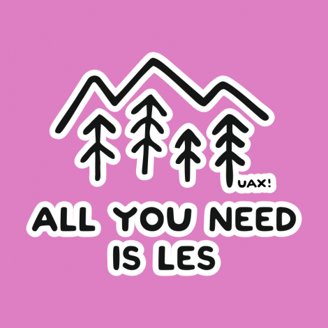 Potisk 1279 - ALL YOU NEED IS LES