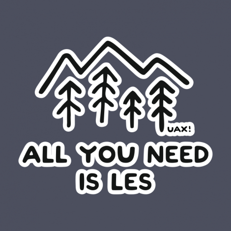Potisk 1279 - ALL YOU NEED IS LES