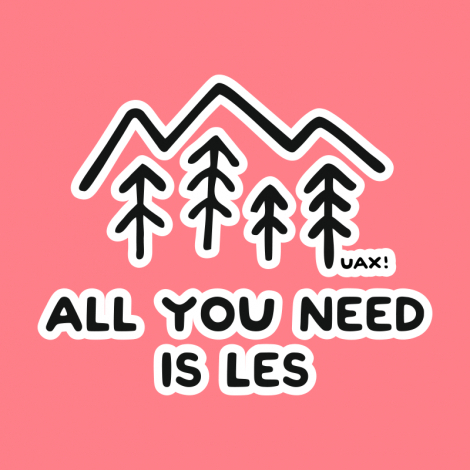 Potisk 1279 - ALL YOU NEED IS LES