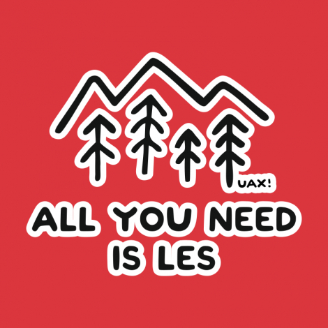 Potisk 1279 - ALL YOU NEED IS LES