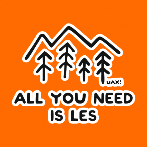 Potisk 1279 - ALL YOU NEED IS LES