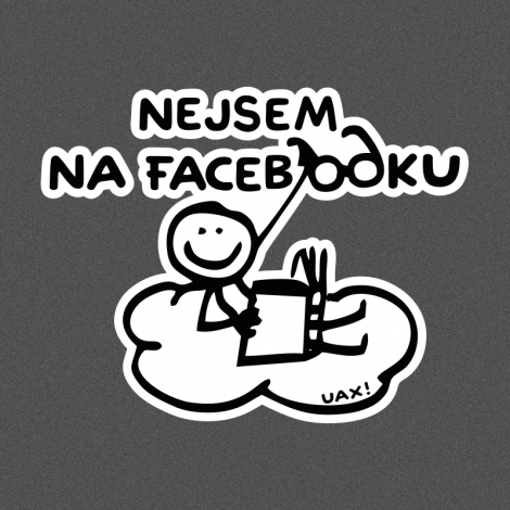Potisk 1282 - NEJSEM NA FACEBOOKU
