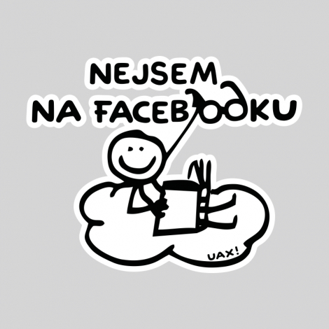 Potisk 1282 - NEJSEM NA FACEBOOKU
