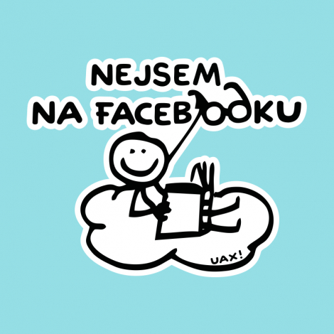 Potisk 1282 - NEJSEM NA FACEBOOKU