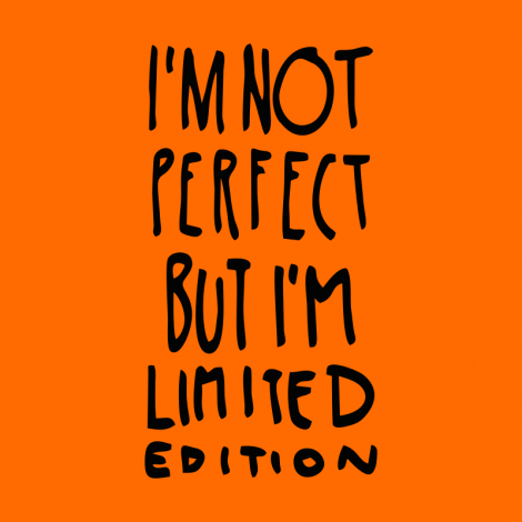 Design 1289 - IM NOT PERFECT