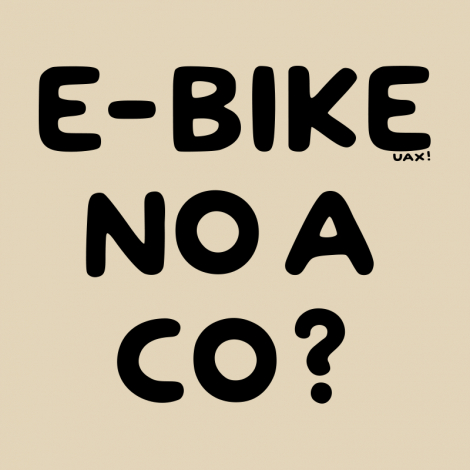 Design 1292 - E-BIKE NO A CO?