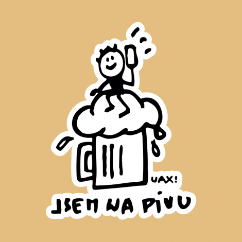 Potisk 1341 - JSEM NA PIVU