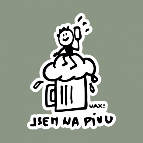 Potisk 1341 - JSEM NA PIVU