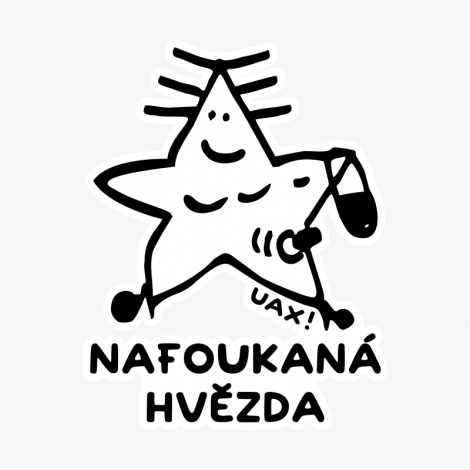 Potisk 1345 - NAFOUKANÁ HVĚZDA