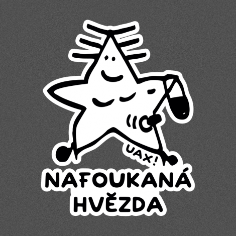 Potisk 1345 - NAFOUKANÁ HVĚZDA
