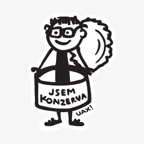 Potisk 1352 - JSEM KONZERVA MEN