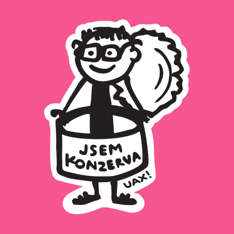 Potisk 1352 - JSEM KONZERVA MEN