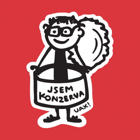 Potisk 1352 - JSEM KONZERVA MEN