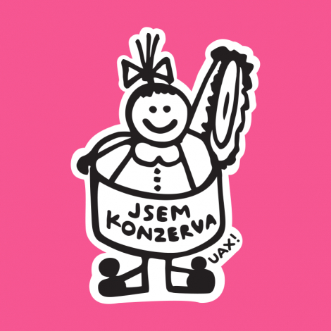 Potisk 1353 - JSEM KONZERVA WOMEN