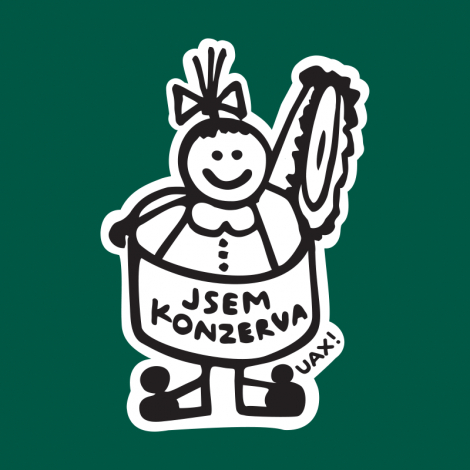 Potisk 1353 - JSEM KONZERVA WOMEN