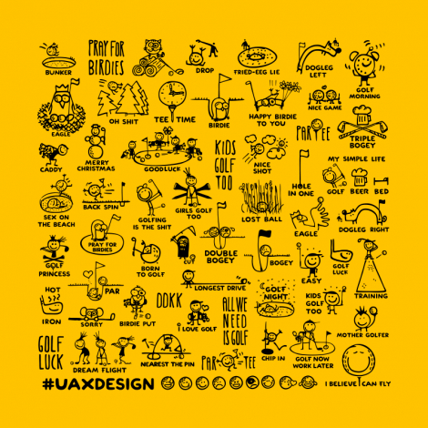 Design 1363 - GOLF EMOJI