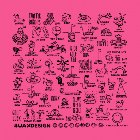 Design 1363 - GOLF EMOJI