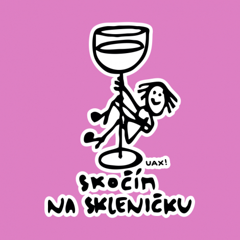 Design 1384 - SKOČÍM NA SKLENIČKU