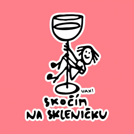 Design 1384 - SKOČÍM NA SKLENIČKU