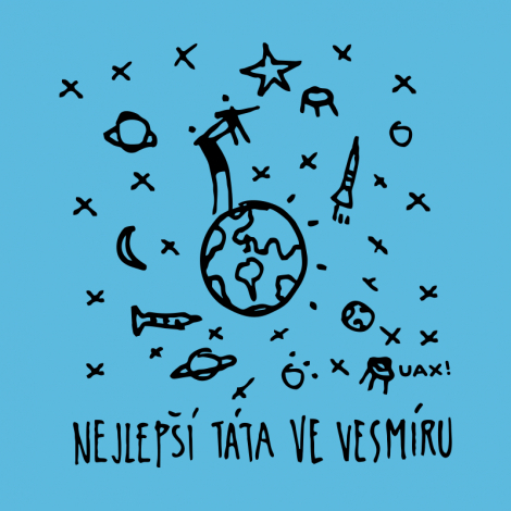 Design 1387 - NEJLEPŠÍ TÁTA VE VESMÍRU