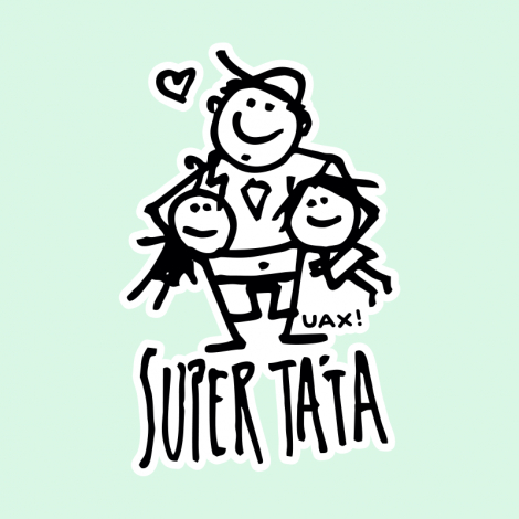 Potisk 1390 - SUPER TÁTA