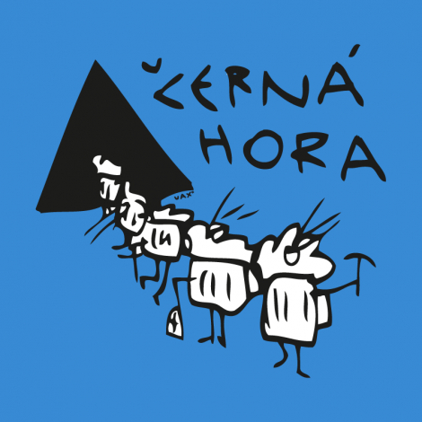 Potisk 5014 - CERNA HORA