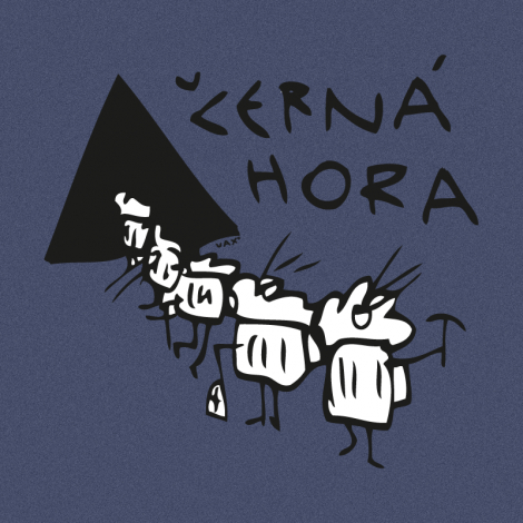 Potisk 5014 - CERNA HORA