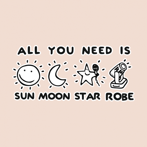 Potisk 5124 - SUN MOON STAR ROBE