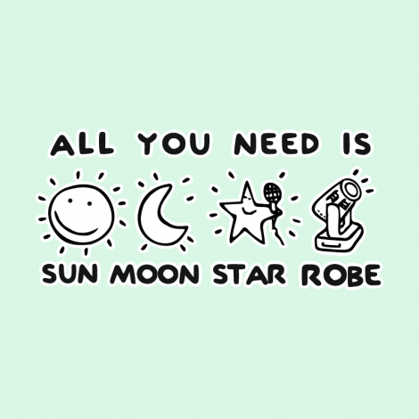 Potisk 5124 - SUN MOON STAR ROBE