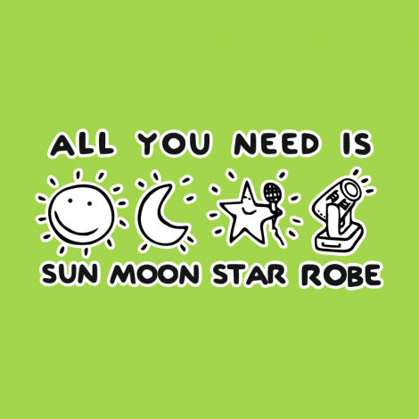 Potisk 5124 - SUN MOON STAR ROBE