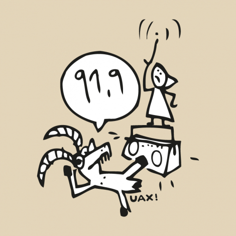 Potisk 5143 - RADIO 1 UAX