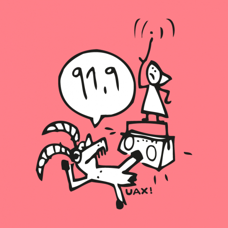 Potisk 5143 - RADIO 1 UAX