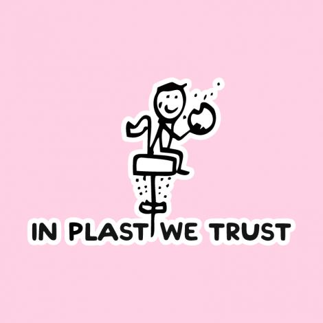 Potisk 5151 - IN PLAST WE TRUST