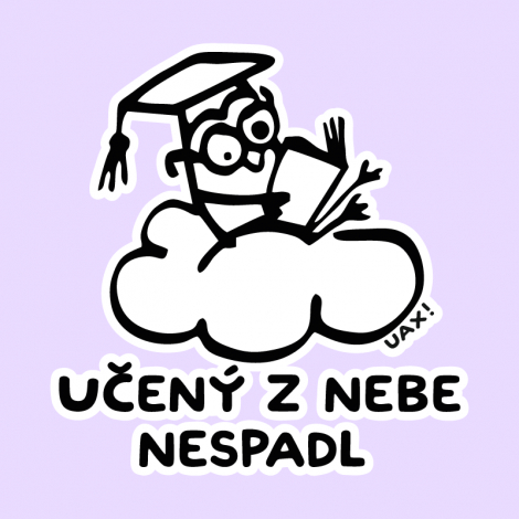 Design 5157 - UČENÝ Z NEBE NESPADL