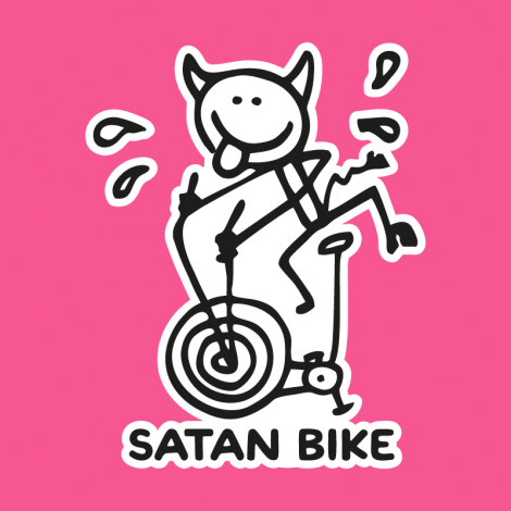 Potisk 5168 - SATAN BIKE