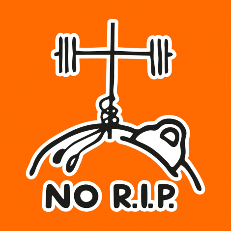 Potisk 5169 - NO R.I.P