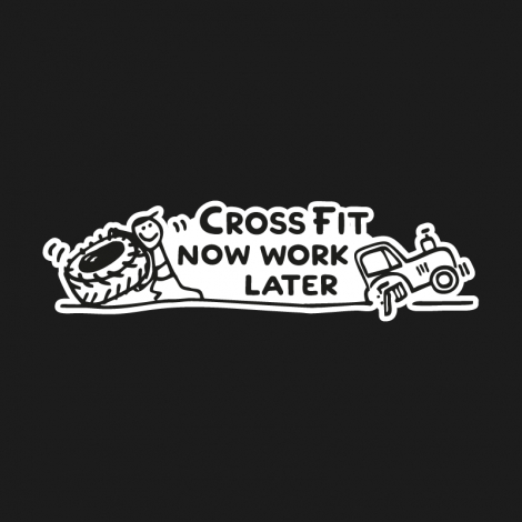 Potisk 5177 - CROSSFIT WORK NOW LEATER
