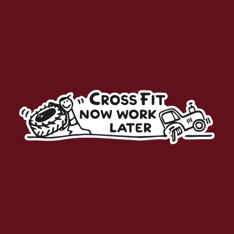 Potisk 5177 - CROSSFIT WORK NOW LEATER
