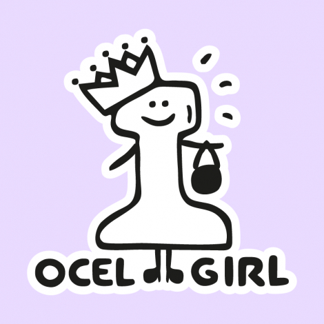 Potisk 5184 - OCELGIRL QUEEN