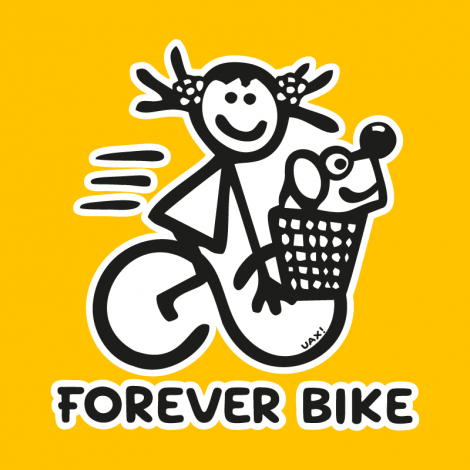 Potisk 5195 - FOREVER BIKE GIRL