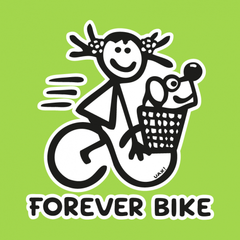Potisk 5195 - FOREVER BIKE GIRL