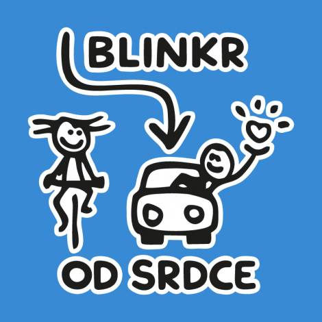 Potisk 5196 - BLINKR OD SRDCE