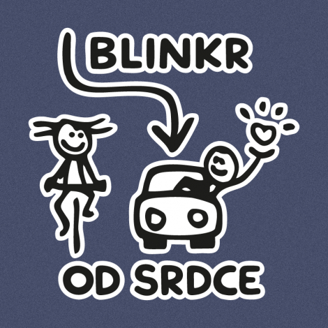 Potisk 5196 - BLINKR OD SRDCE
