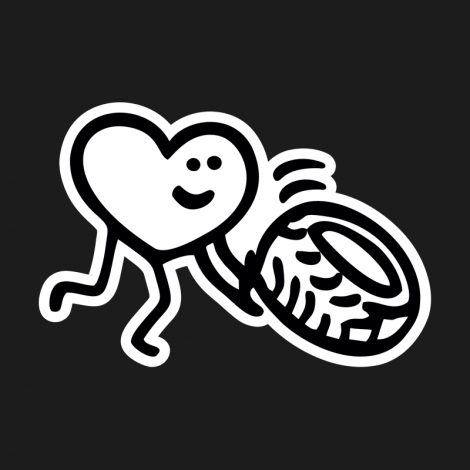 Potisk 5204 - COLLIERY SRDCEM PNEU