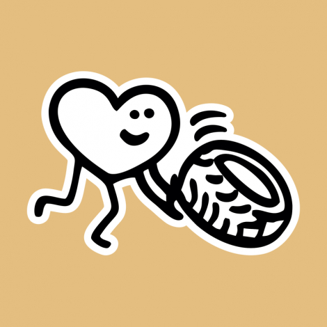 Potisk 5204 - COLLIERY SRDCEM PNEU