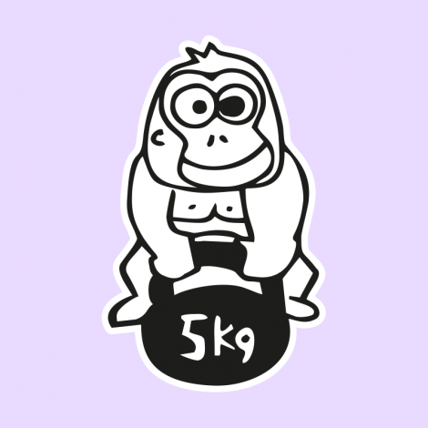 Potisk 5227 - GORILA